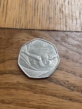 Olympic 50p coin for sale  BEDWORTH