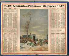 Calendrier almanach ptt d'occasion  Villenave-d'Ornon