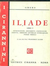 Iliade. libro classici usato  Italia