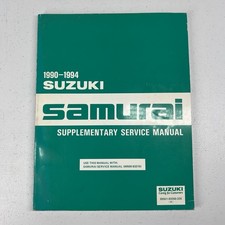 Manual de serviço suplementar Suzuki Samurai 1990-94 comprar usado Manual de serviço suplementar Suzuki Samurai 1990-94 comprar usado  Enviando para Brazil