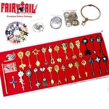 Colar chaveiro + caixa Fairy Tail Lucy coração espírito celestial Lucy chaves e pingente comprar usado Colar chaveiro + caixa Fairy Tail Lucy coração espírito celestial Lucy chaves e pingente comprar usado  Enviando para Brazil