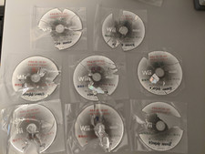 Discos de teste de fábrica 8X Nintendo Wii Crusher EUA, JPN, KOR Region -COMO ESTÁ apenas peças comprar usado  Enviando para Brazil