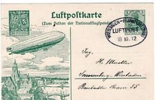 Zeppelin flugpost 1912 gebraucht kaufen  Marburg