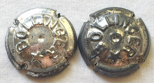 Capsules champagne bollinger d'occasion  Marigny-le-Châtel