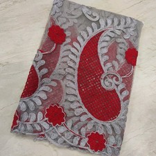 Lenço bordado tecido rede véu estola designer étnico indiano roupa de festa Dupatta comprar usado  Enviando para Brazil