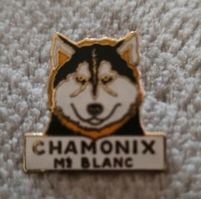 Pins chien husky. d'occasion  France