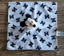 Edredom Disney bebê Mickey Mouse pelúcia preto branco M cobertor de segurança Lovey comprar usado  Enviando para Brazil