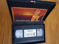 Videocassette disney originali usato  Arce