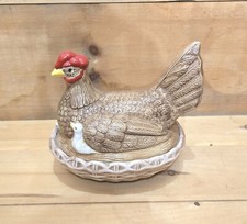 Brown ceramic basketweave for sale  Tunkhannock