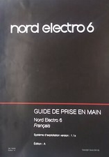 Usado, Clavia Nord Electro 6 Teclado Digital Órgão Piano Original FRANCÊS Manual do Proprietário comprar usado  Enviando para Brazil