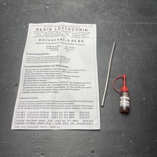 Rexin löttechnik lot gebraucht kaufen  Markt Erlbach