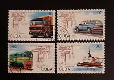 Francobolli cuba motore usato  Villachiara