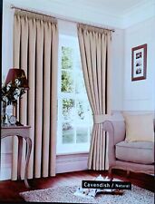 ready pencil pleat lined curtains for sale  HULL