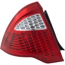 Conjunto de lanterna traseira para 2010-2012 Ford Fusion driver lateral lente transparente e vermelha comprar usado  Enviando para Brazil
