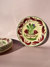 Lot assiettes sarreguemines d'occasion  Capendu