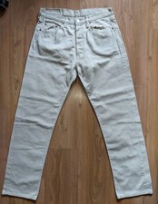 Używany, Levi's Levis 501 beżowe dżinsy W33 L36 made in USA na sprzedaż  PL