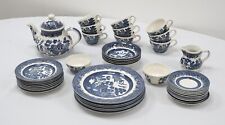 blue willow tea set for sale blue willow tea set for sale GLASGOW