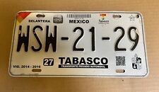 Tabasco mexico license for sale  Kingman