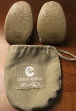Novo com etiquetas! Bolsa de viagem dobrável Corso Como Ballasox sapatilhas de balé Lt. couro acastanhado 6 M comprar usado  Enviando para Brazil