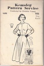 Sewing pattern 50s for sale  NORWICH