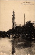 CPA AK AMSTERDAM Prinsengracht met Westertoren. NETHERLANDS (625100) na sprzedaż  Wysyłka do Poland