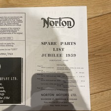 Norton jubilee 1959 for sale  SUTTON COLDFIELD