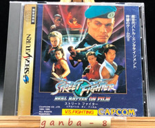 Street Fighter Real Battle on Film (Sega Saturn, 1995) do Japão comprar usado  Enviando para Brazil