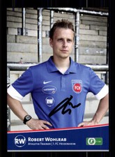 Robert wohlrab autogrammkarte gebraucht kaufen  Bad Neustadt a.d.Saale