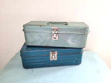 Vintage metal toolbox for sale  Gibbon