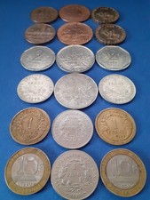 Lot pièces monnaie d'occasion  Cagnes-sur-Mer