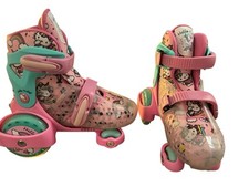 Roller Derby EZ Roll Hello Kitty Roller Skate 11-2 Juventude Ajustável Quad Rosa , usado comprar usado  Enviando para Brazil