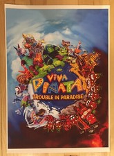 VIVA PINATA XBOX 360 A3 16,5" X 11,5" PÔSTER RARO!!!!! comprar usado  Enviando para Brazil