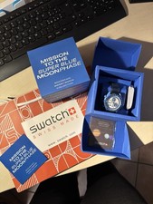 Omega swatch moonswatch usato  Vizzola Ticino