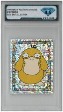 1999 Adesivos Pokémon Merlin PSYDUCK #S10 Special Glitter 💎 DSG 8,5 QUASE PERFEITO/PERFEITO comprar usado  Enviando para Brazil