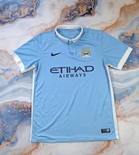 Kit de camiseta Nike Manchester City 2015 - 2016 futebol em casa comprar usado  Enviando para Brazil