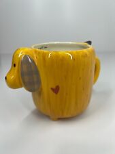 Usado, Caneca de café Art Natural Life "I Ruff You" caneca de cerâmica dourada para cachorro comprar usado  Enviando para Brazil