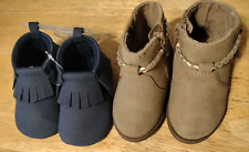 Lote de sapatos para bebês meninas tamanho 3-6 meses e tamanho 3/Carter's & Wonder Nation comprar usado  Enviando para Brazil