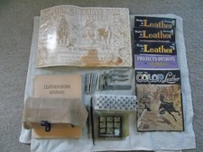 Vintage leather working for sale  Cuba