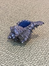Antique pewter conch for sale  FORFAR