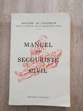 Manuel secouriste civil d'occasion  Formerie