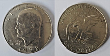 one dollar liberty 1972 usato  Modica