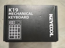 Teclado numérico sem fio K19, teclado numérico mecânico Bluetoo de troca a quente... comprar usado  Enviando para Brazil