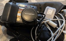 Câmera Olympus Camedia C-4040ZOOM Preta com Cartão de Armazenamento Extra Testado BOM comprar usado  Enviando para Brazil