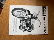 Norton atlas 750 for sale  LONDON