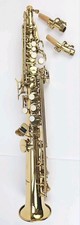 SAXOFONE SOPRANO E.M. WINSTON BOSTON 350GL - APENAS MANUTENÇÃO - ACESSÓRIOS INCL. comprar usado  Enviando para Brazil