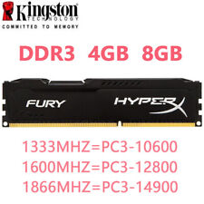Memoria RAM de escritorio HyperX FURY DDR3 4 GB 8 GB 16 GB 32 GB 1333 1600 1866 DIMM 240 pines segunda mano  Embacar hacia Mexico