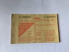 Petrol coupons yesteryear for sale  DEAL