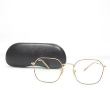Ray-Ban, okulary przeciwsłoneczne, RB 3694V Jim Optics, owalne, złote, unisex (dorośli) #Tip, używany na sprzedaż  PL