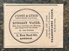 Piesse lubin perfumery for sale  LONDON