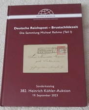 Auktionskatalog briefe briefma gebraucht kaufen  Strausberg-Umland